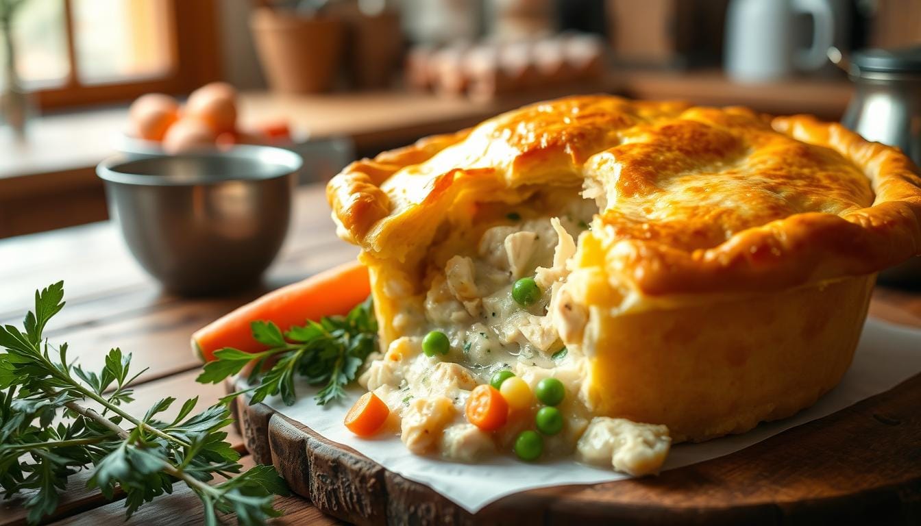 chicken pot pie with cream of chicken soup