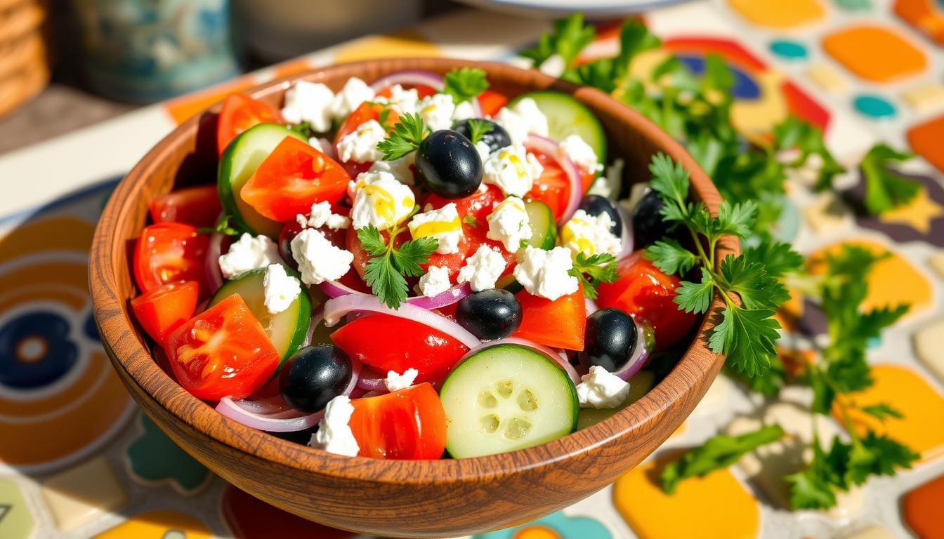 mediterranean cucumber salad