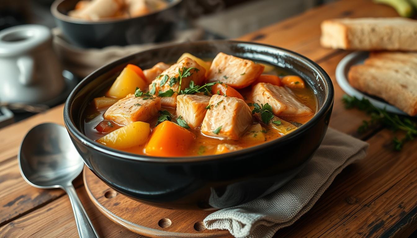 salmon stew recipe