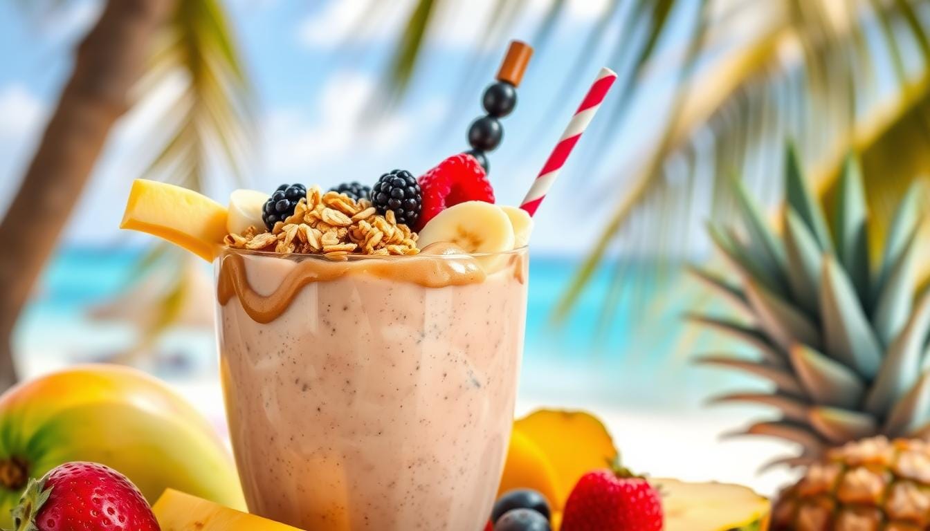 tropical smoothie pb protein crunch bowl calories